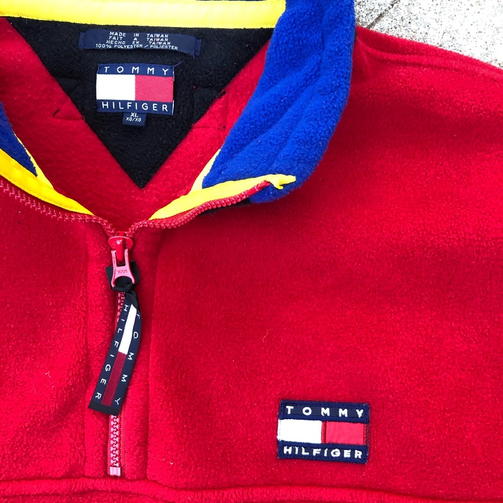 Vintage Tommy Hilfiger Fleece Pullover